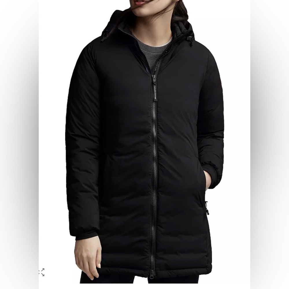 Canada Goose Camp Hoody Packable Black Puffer Jacket - Size Small